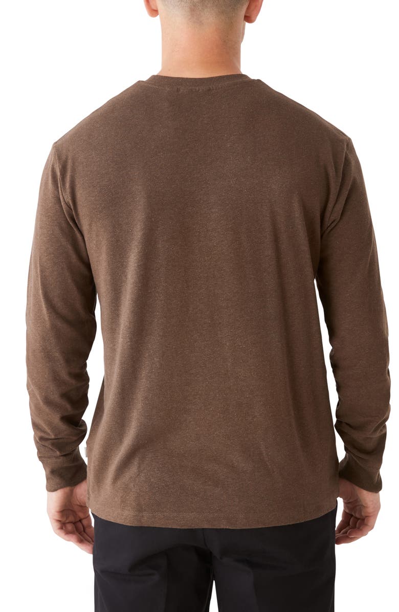 Frank And Oak The Relaxed Hemp Blend Long Sleeve Henley, Alternate, color, 