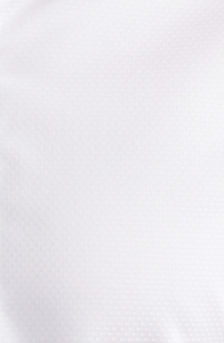 1863 by Eterna Slim Fit Dot Pattern Non-Iron Cotton Dobby Dress Shirt, Alternate, color, White