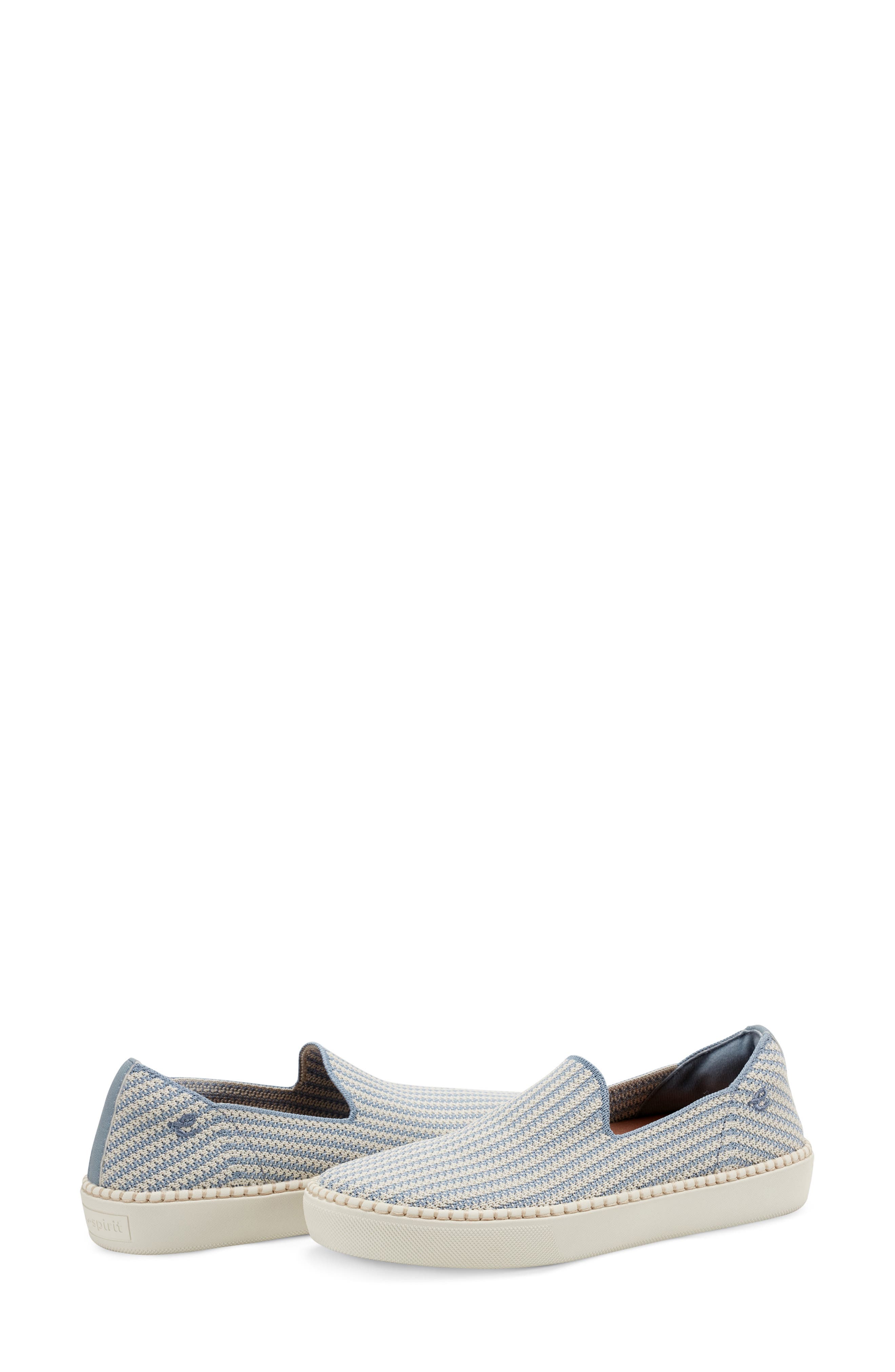 Presley Knit Slip-On Sneaker, Alternate, color, BLUE