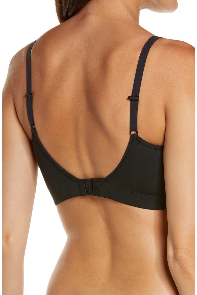 Limitless Convertible Contour Sports Bra, Alternate, color, BLACK