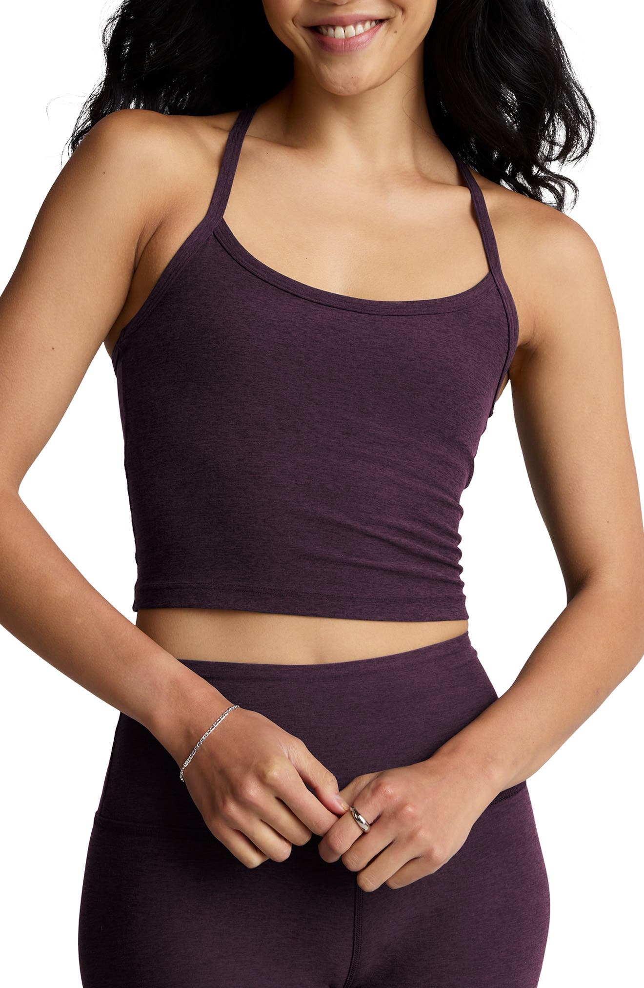 EGGPLANT PURPLE HEATHER