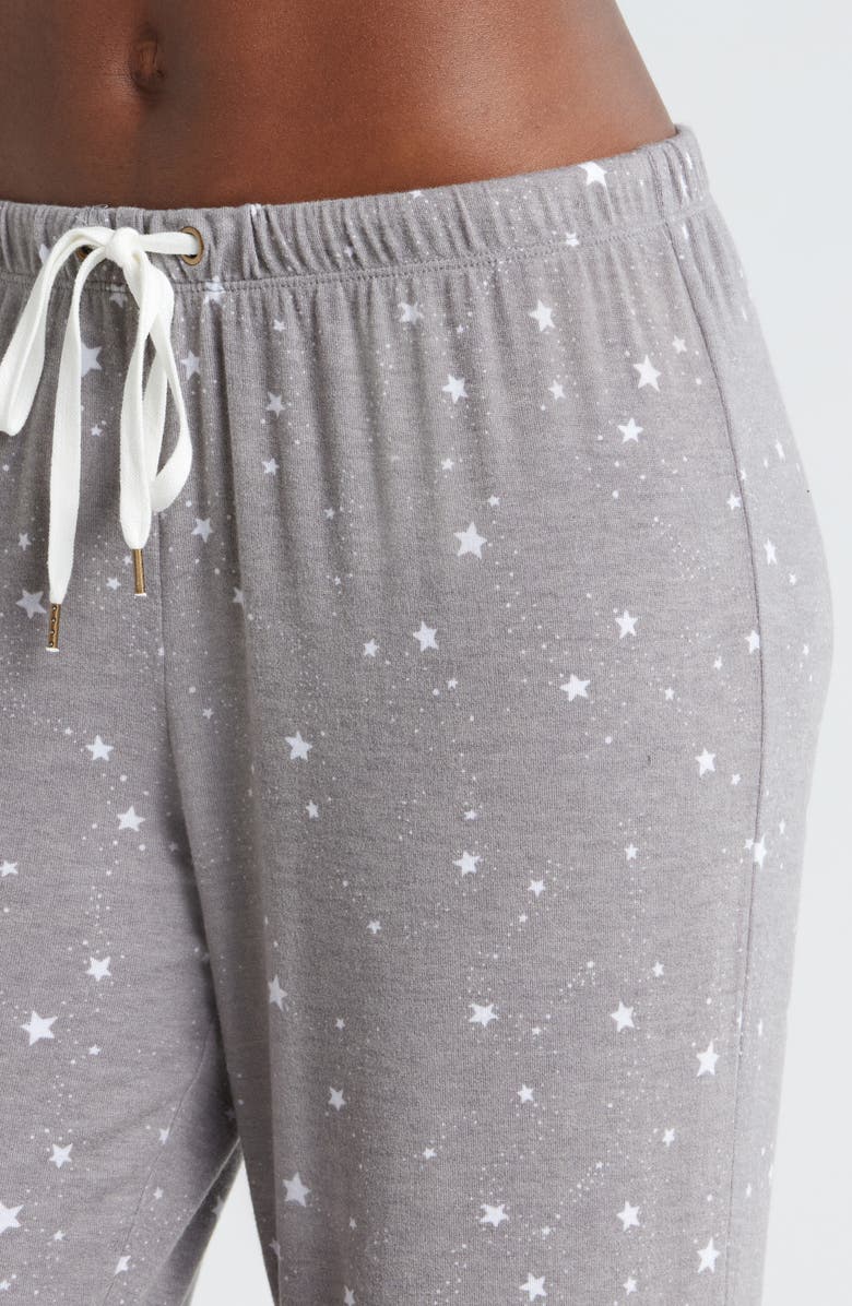 Honeydew Star Seeker Brushed Jersey Pajamas, Alternate, color, Castle Rock Stars