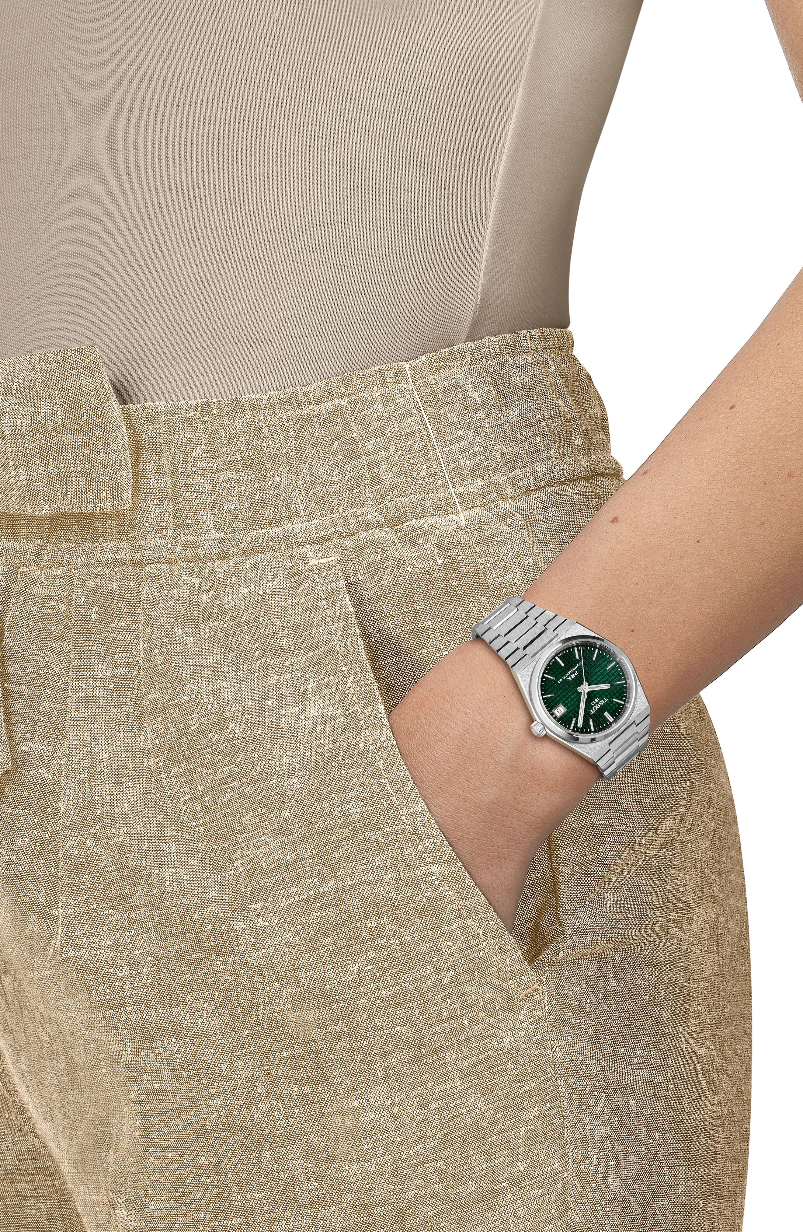 Tissot PRX Powermatic 80 Bracelet Watch, 35mm (Men) | Nordstrom