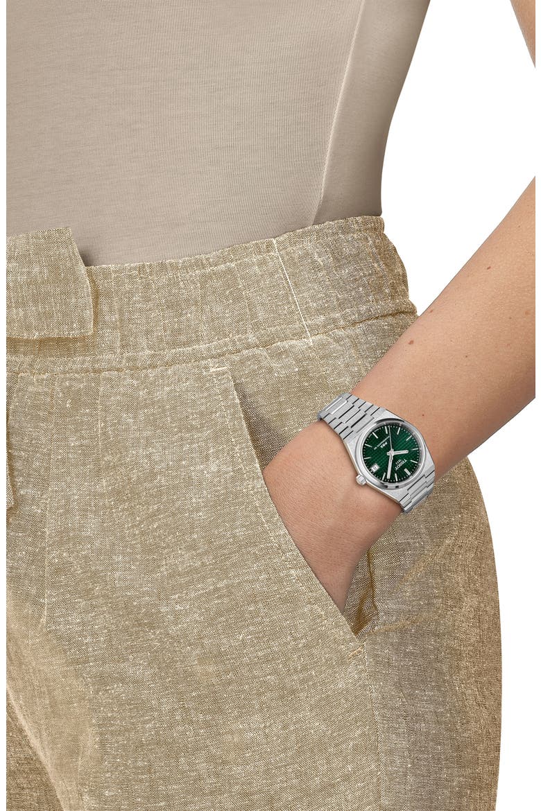 PRX Powermatic 80 Bracelet Watch, 35mm, Alternate, color, GREY