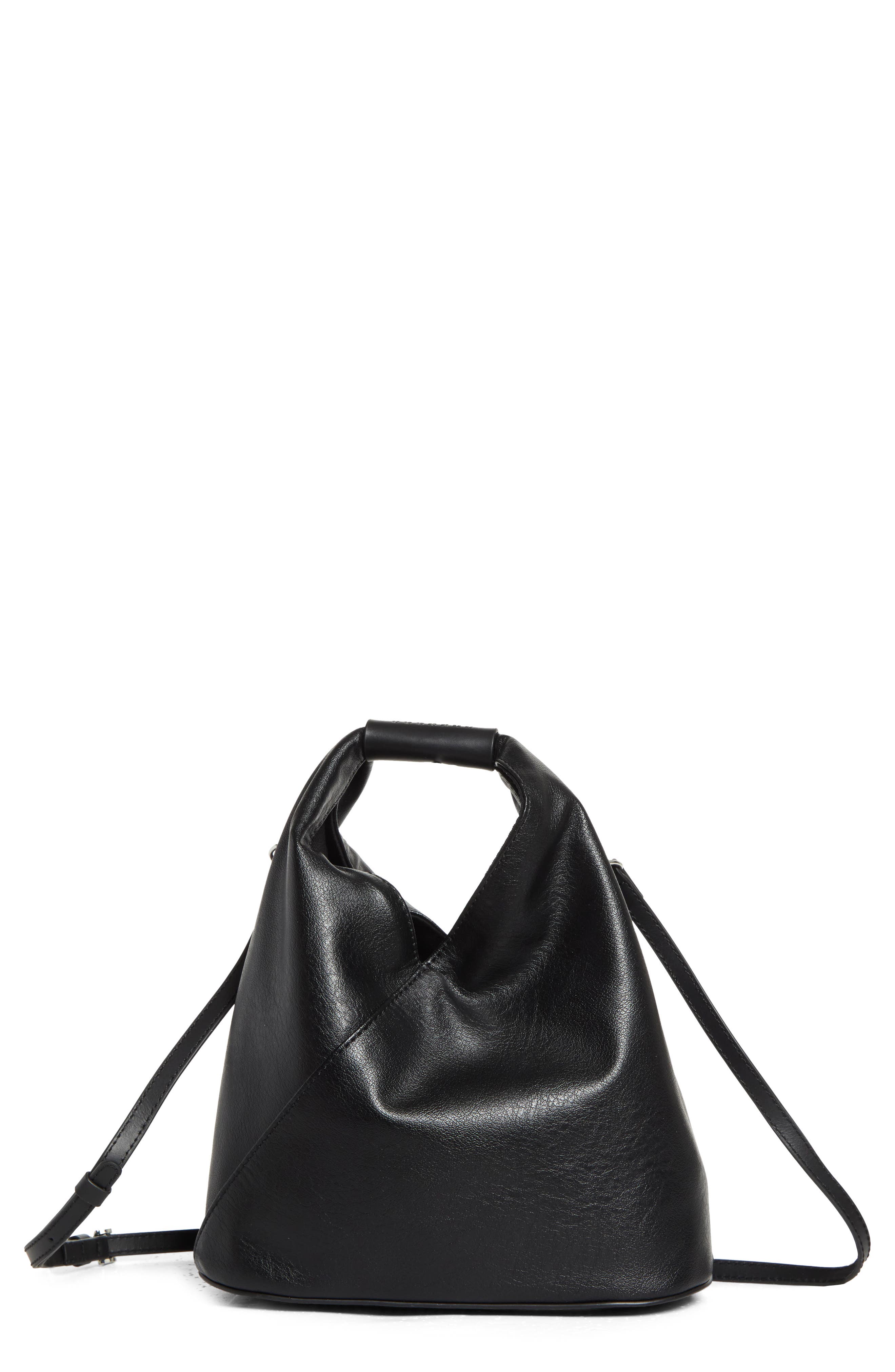 Origami Crossbody Bag, Main, color, BLACK