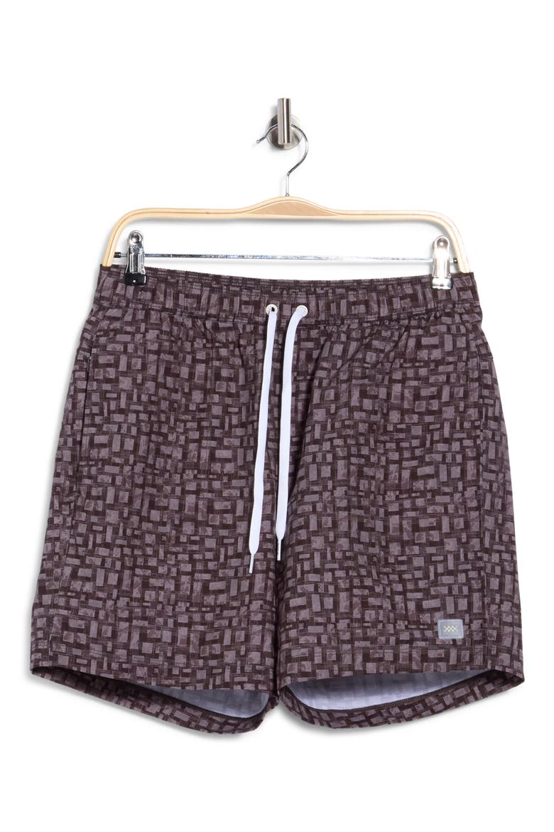 6 Ultra Swim Trunks, Main, color, ASPHALT TEXTURE