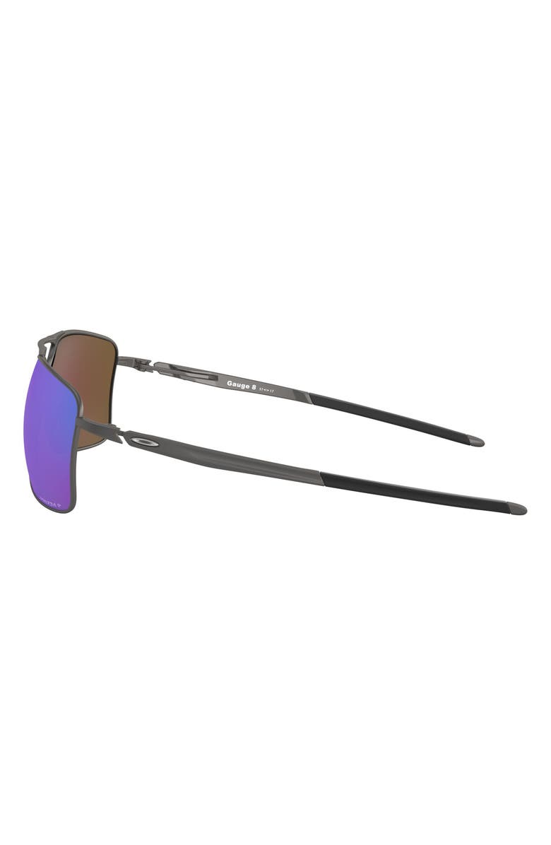 Oakley Gauge 8 62mm Prizm<sup>™</sup> Polarized Aviator Sunglasses, Alternate, color, 