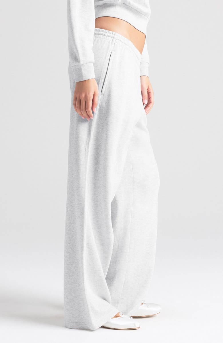 SKIMS Summer Fleece Straight Leg Pants, Alternate, color, 