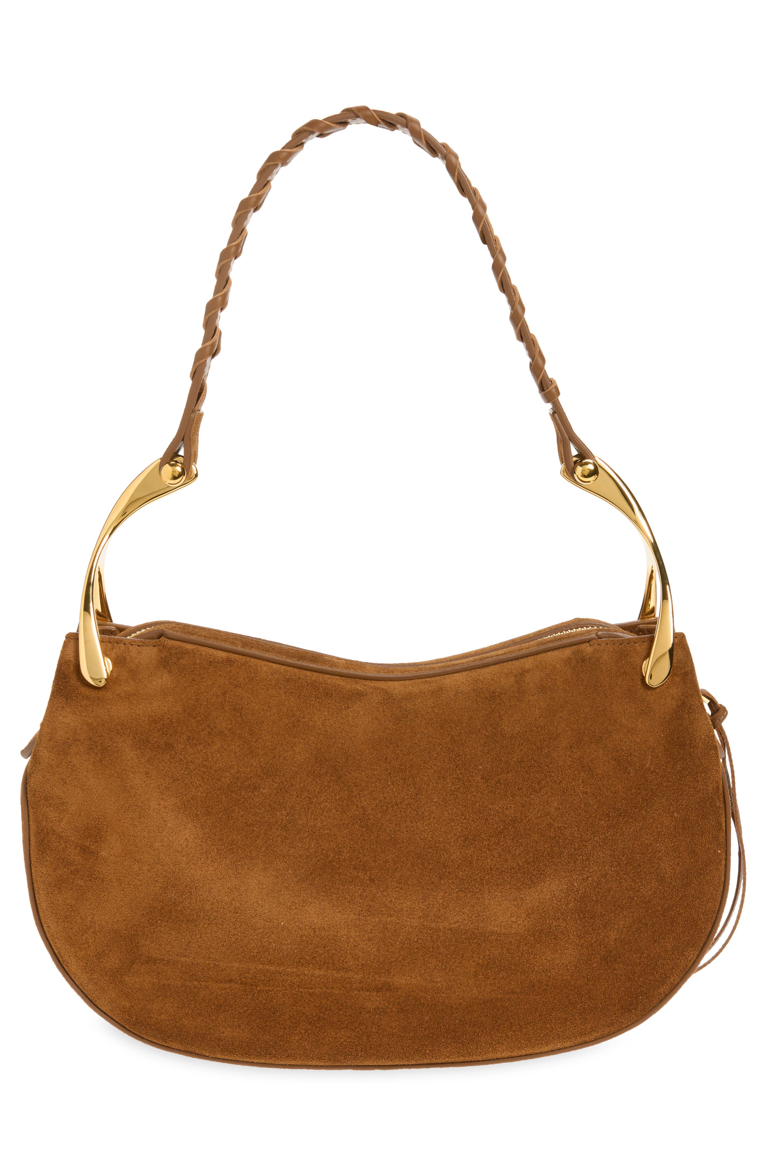 Wishbone Shoulder Bag, Alternate, color, COFFEE