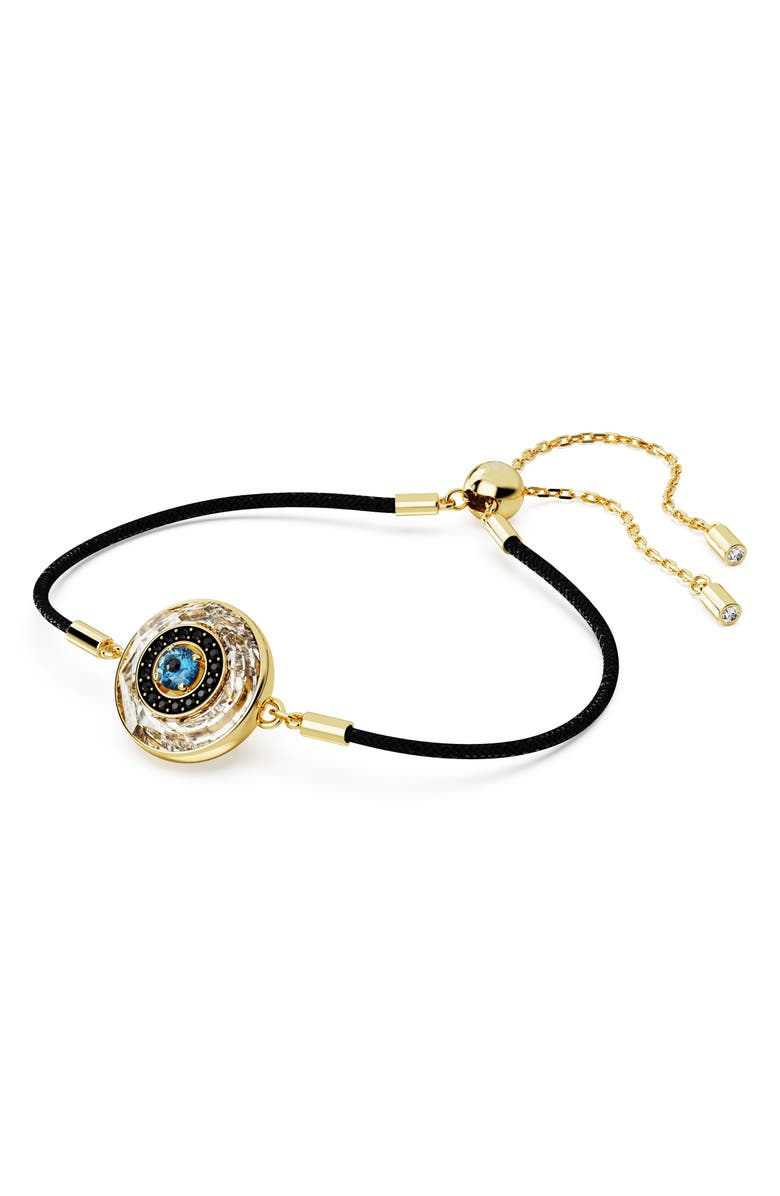 Swarovski Symbolica Crystal Evil Eye Bracelet, Alternate, color, Multicolored