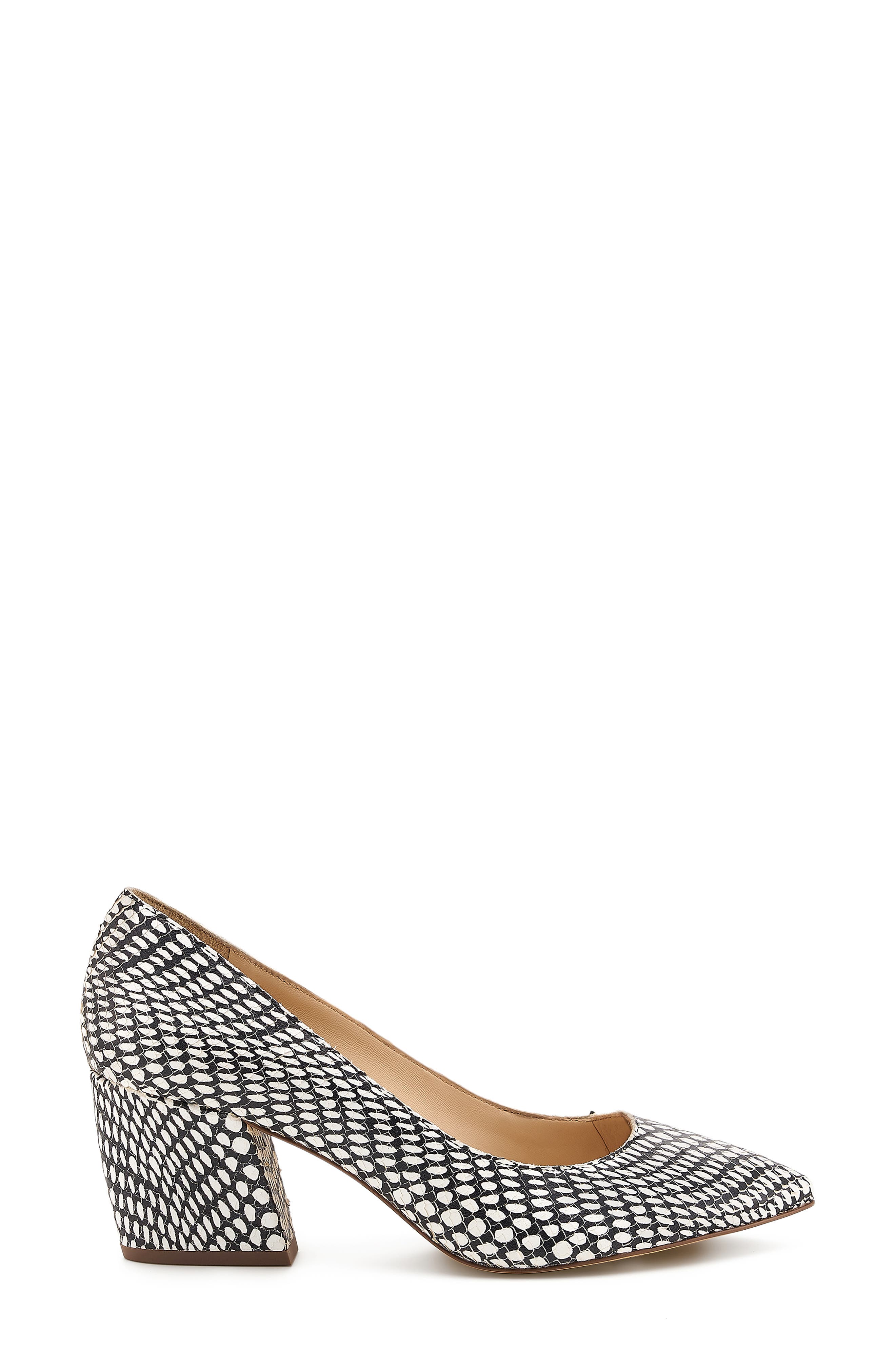 Stella Block Heel Pump, Alternate, color, SNAKE LEATHER