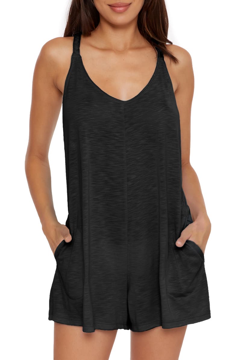 Becca Breezy Basics Cover-Up Romper, Main, color,