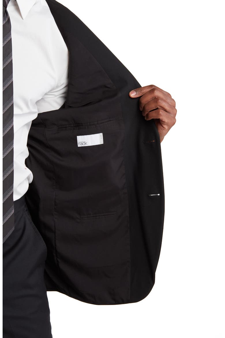 Trim Fit Suit Separate Stretch Sportcoat, Alternate, color, BLACK