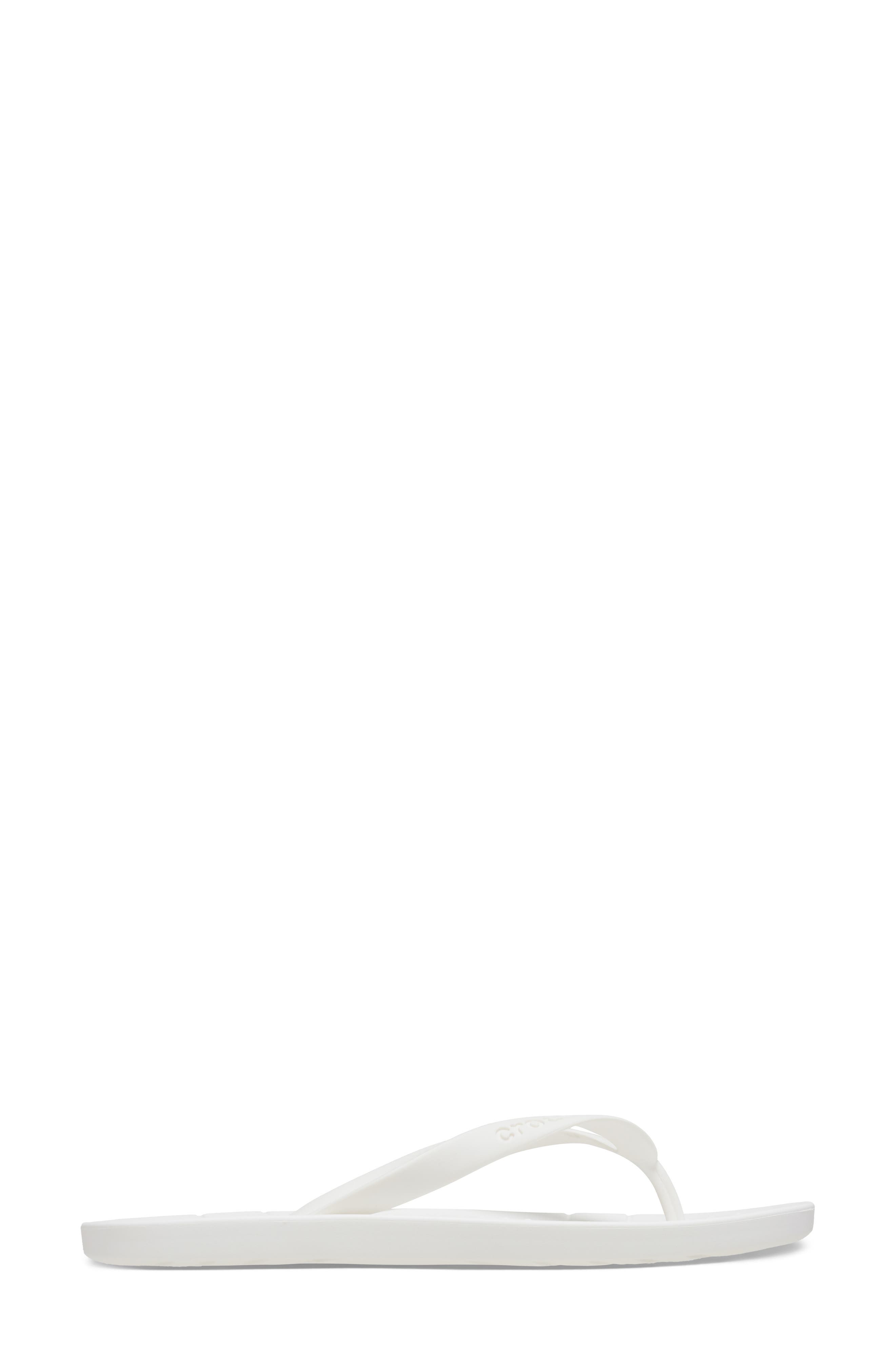 Gender Inclusive Flip Flop Sandal, Alternate, color, WHITE