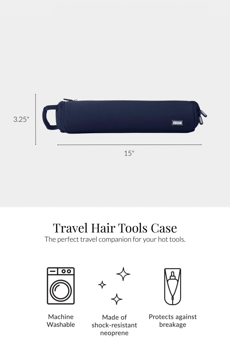 KUSSHI Travel Hair Tools Case, Alternate, color, 