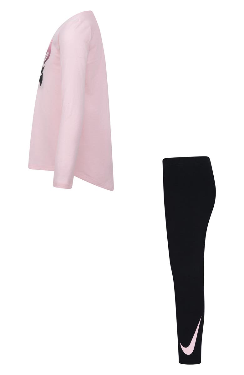 Nike Kids' Long Sleeve T-Shirt & Leggings Set, Alternate, color, 