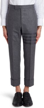 Thom Browne 4-Bar Cropped Wool & Cashmere Pants | Nordstrom