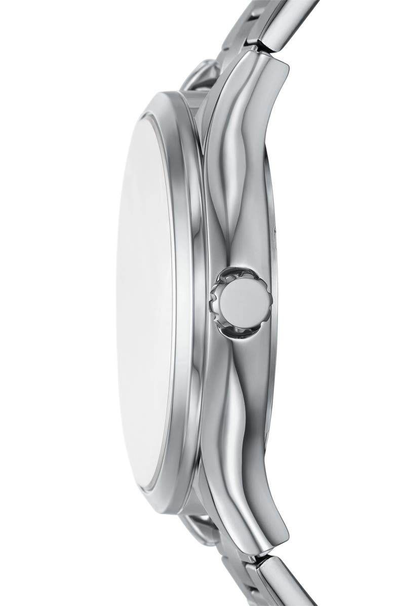 Fossil Fenmore Bracelet Watch, 44mm, Alternate, color, Silver