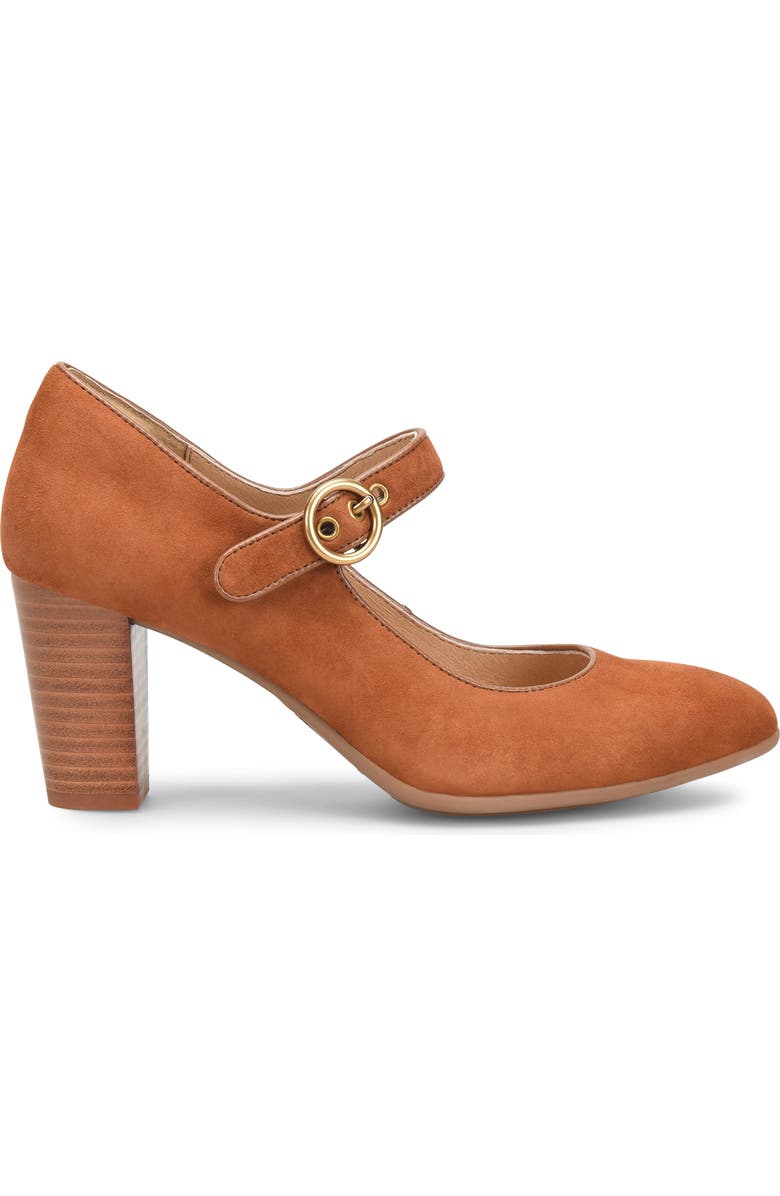 Söfft Petra Mary Jane Pump, Alternate, color, Russet Brown