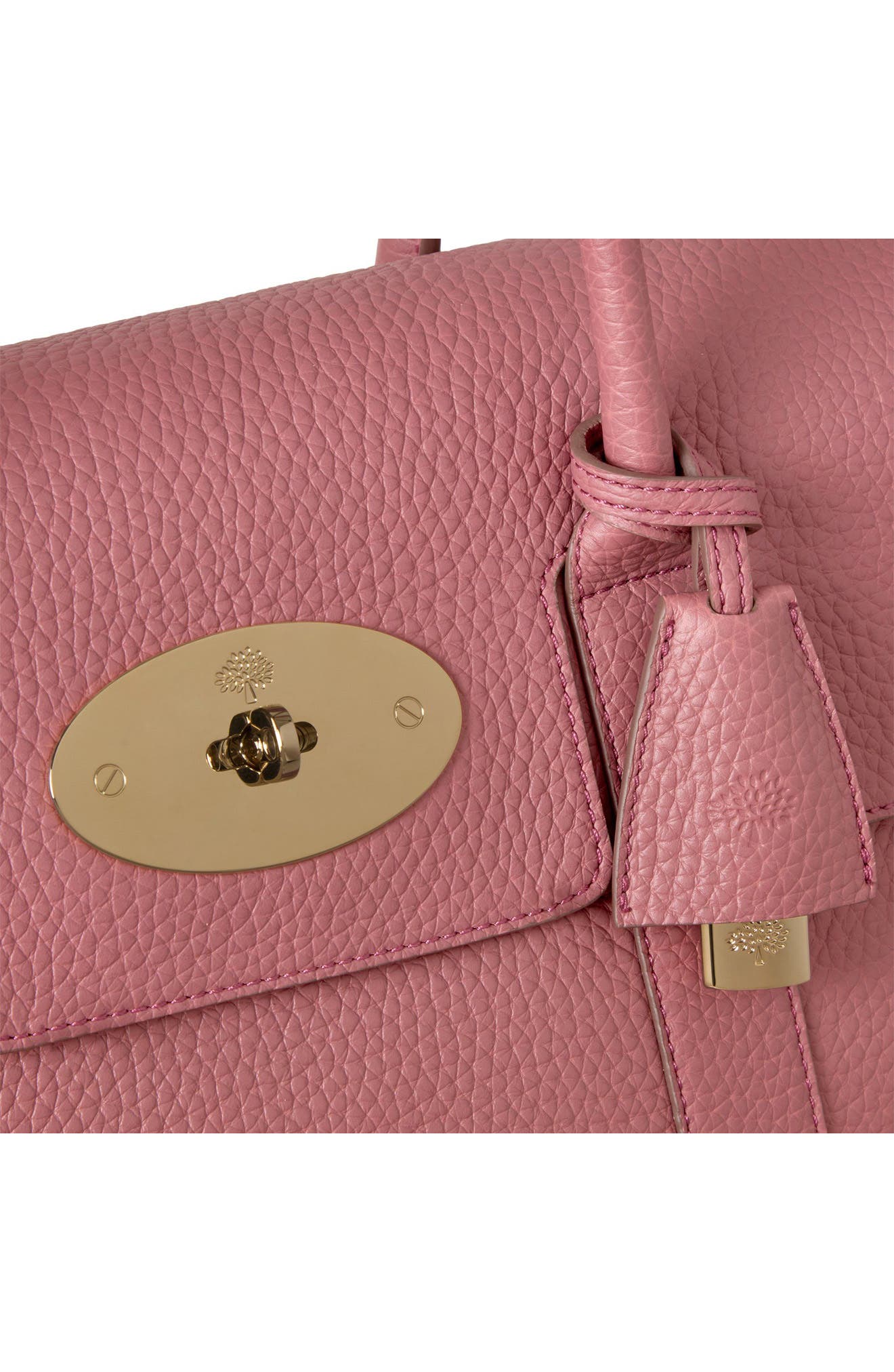 Bayswater Leather Satchel, Alternate, color, PINK SCRUMPY