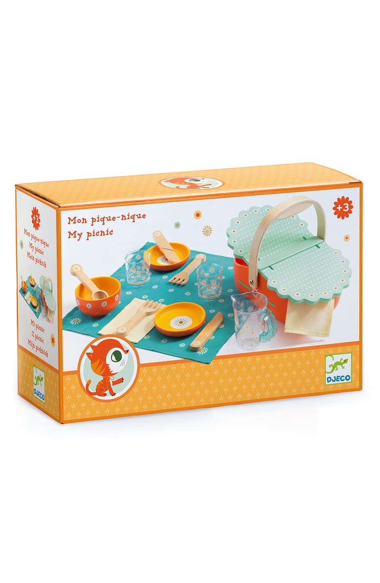 Djeco My Picnic Playset, Alternate, color, Multi