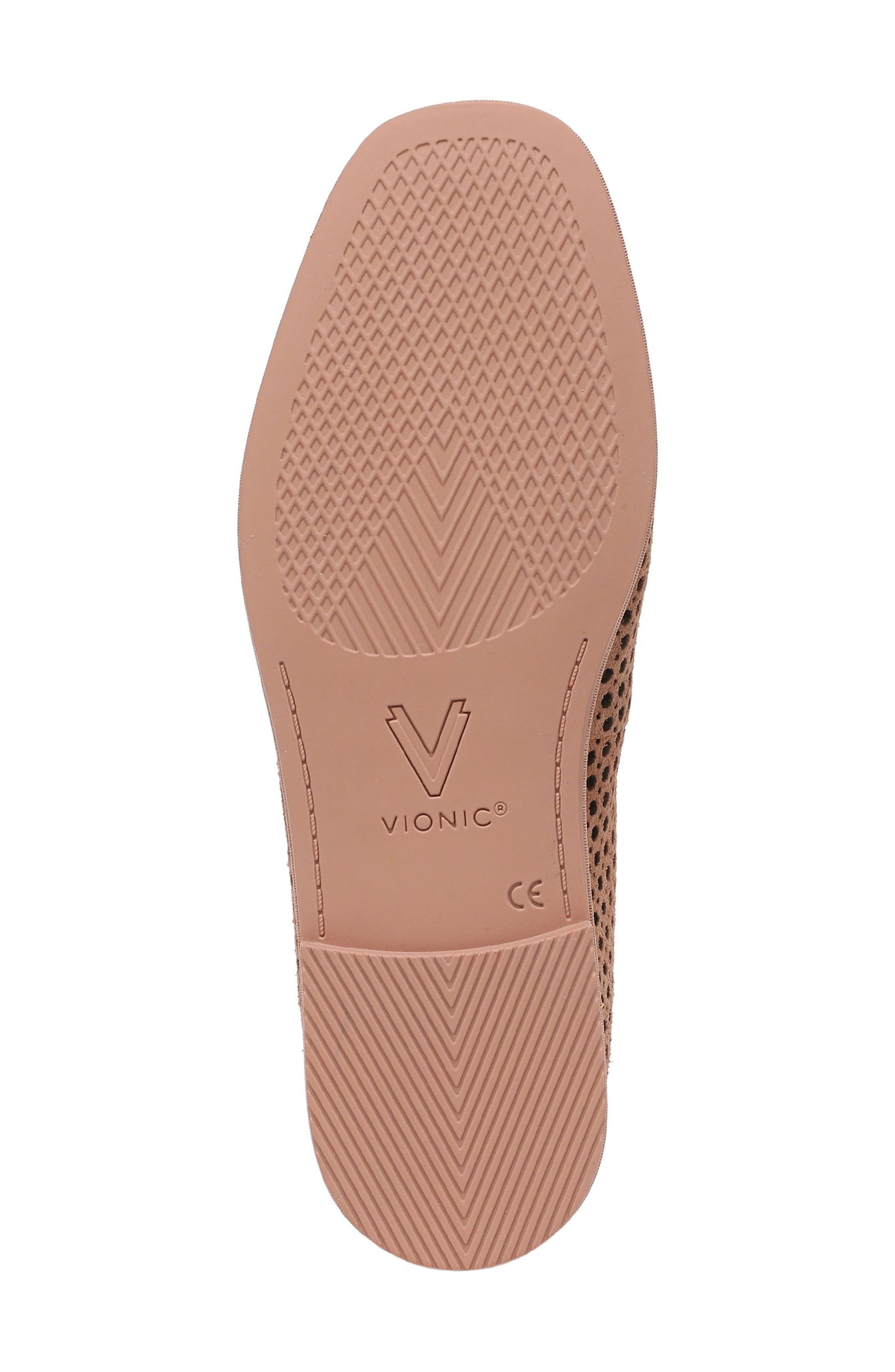 Vionic Willa 2.0 Perforated Flat, Alternate, color, Mocha Mousse