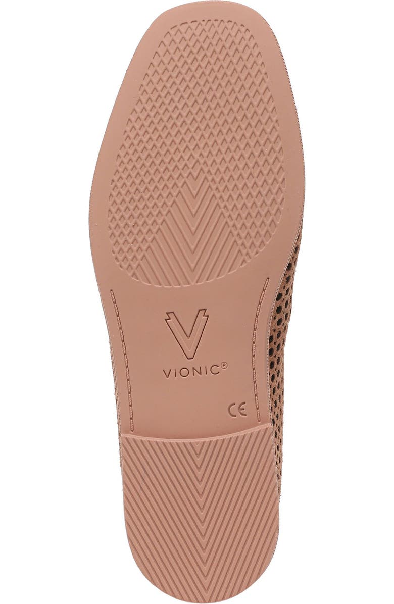 Vionic Willa 2.0 Perforated Flat, Alternate, color, Mocha Mousse