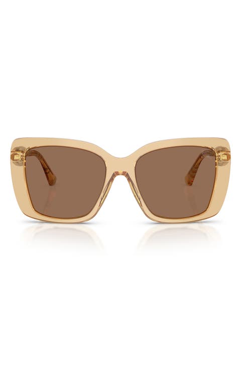 54mm Square Sunglasses