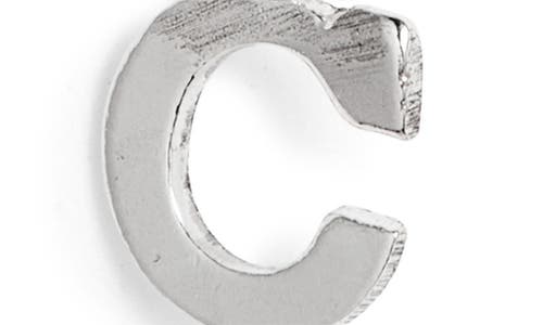 Nashelle Initial Pendant Necklace In Sterling Silver - C