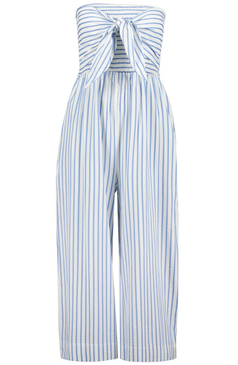 Bishop + Young Elva Stripe Jumpsuit, Alternate, color, Blue Serene Stripe