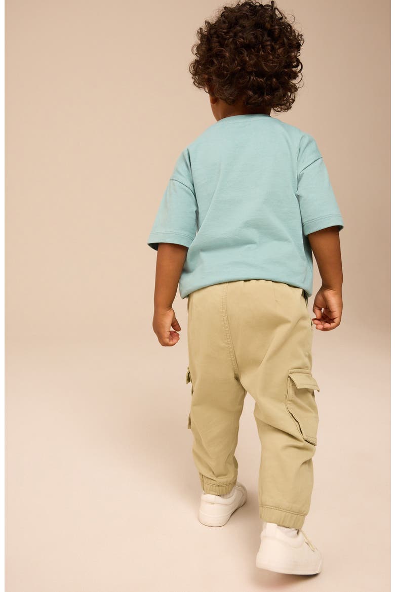 Kids' Digger Cargo Sweatpants, Alternate, color, GREEN