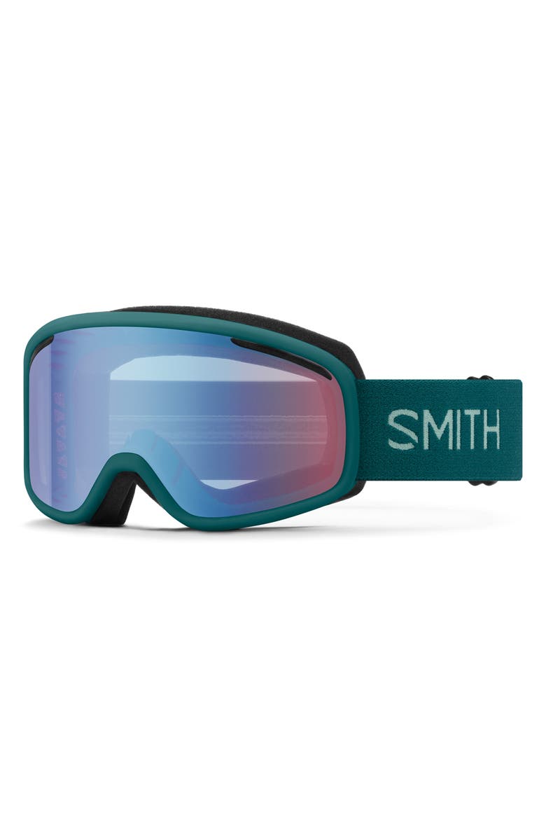 Smith Vogue 154mm Snow Goggles, Main, color, Malachite / Blue Sensor Mirror