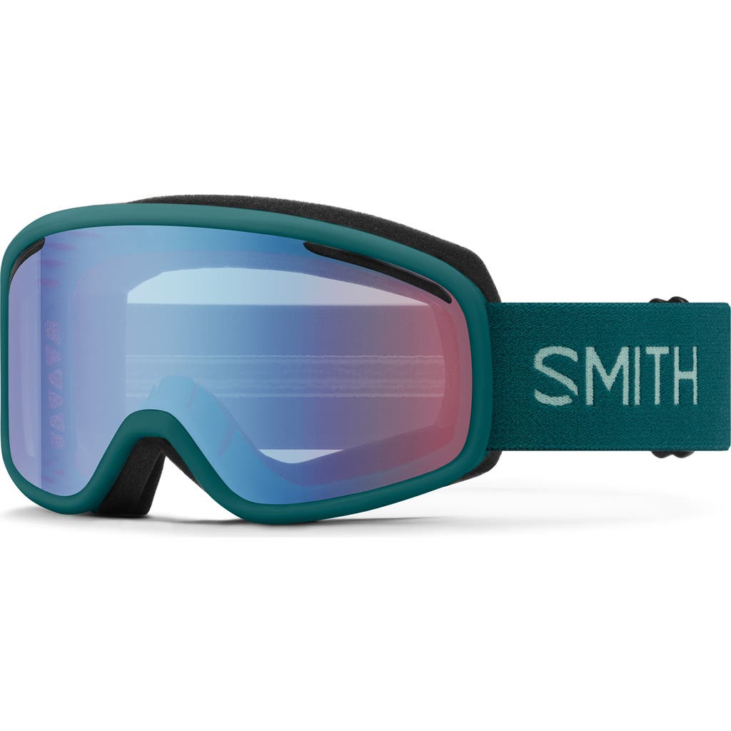 Smith Vogue 154mm Snow Goggles In Malachite/blue Sensor Mirror