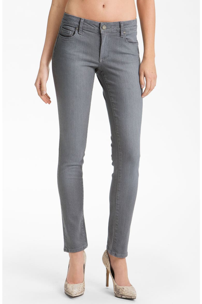 Denim 'Skyline' Skinny Jeans, Main, color, STEELY