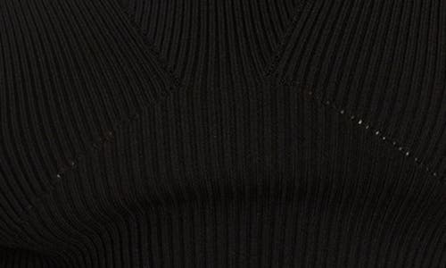 Reiss Rhylee Rib Tank In Black