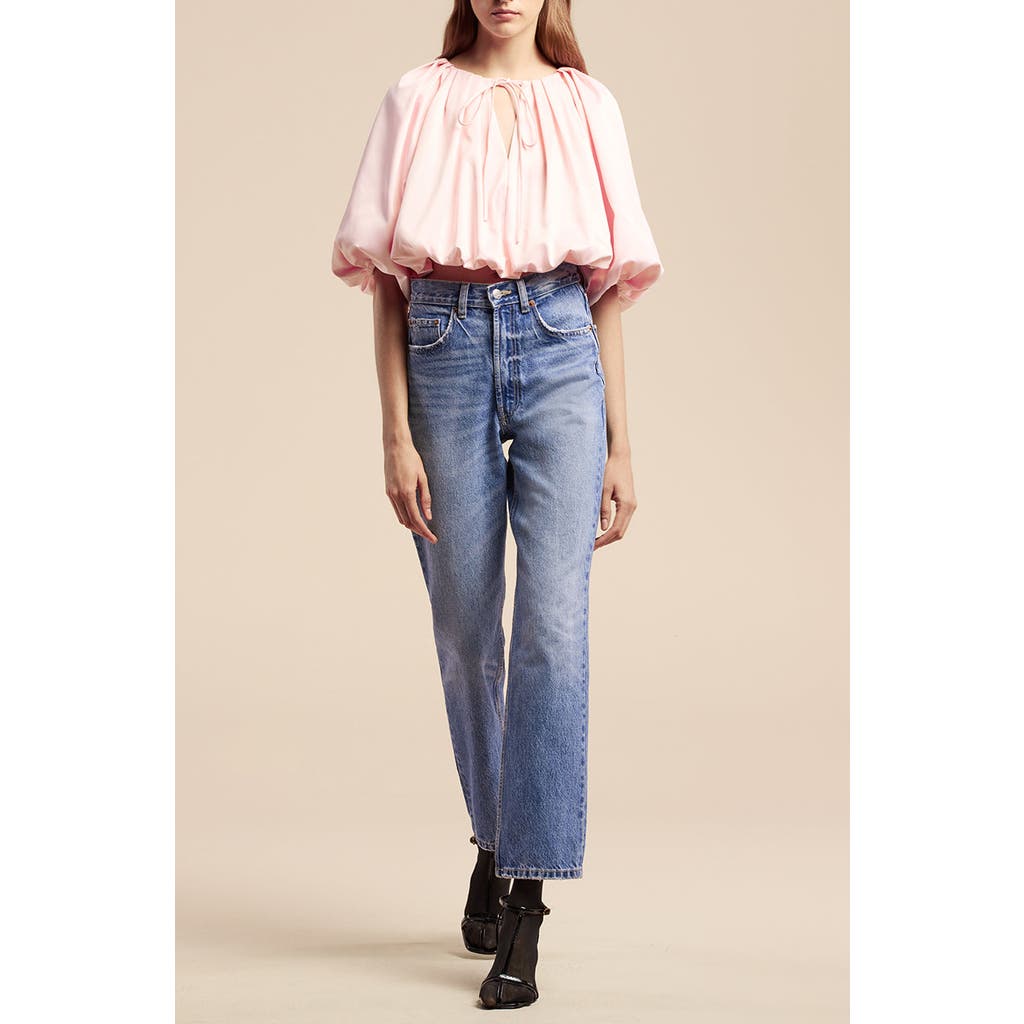 REBECCA TAYLOR REBECCA TAYLOR SATEEN BUBBLE TOP