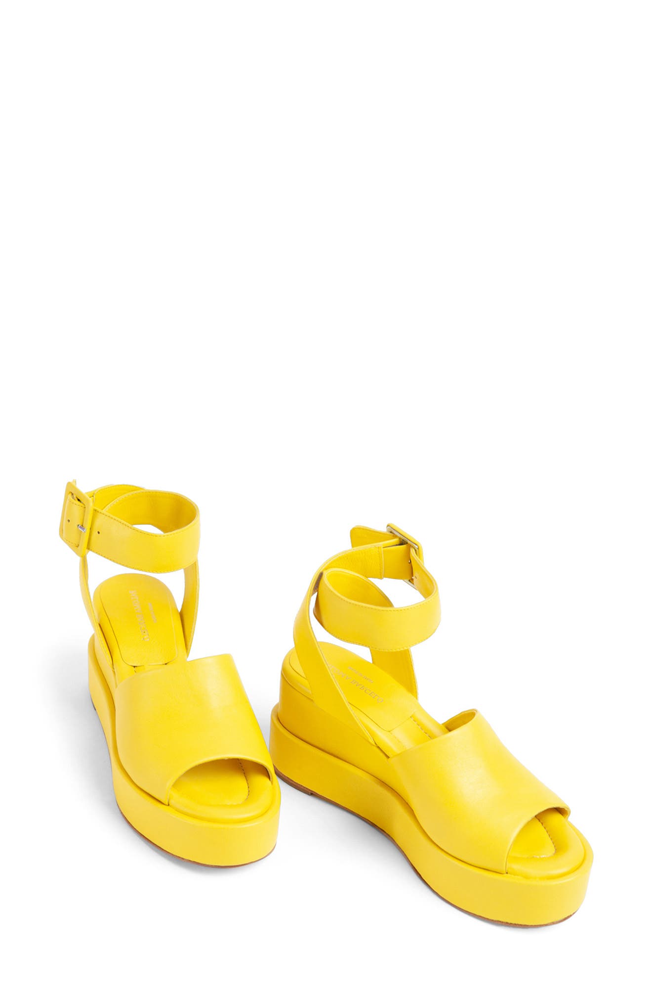 Paloma Barcelo Luna Ankle Strap Platform Wedge Sandal, Main, color, 