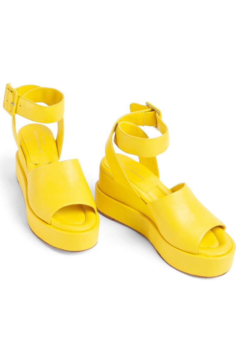 Paloma Barcelo Luna Ankle Strap Platform Wedge Sandal, Main, color,