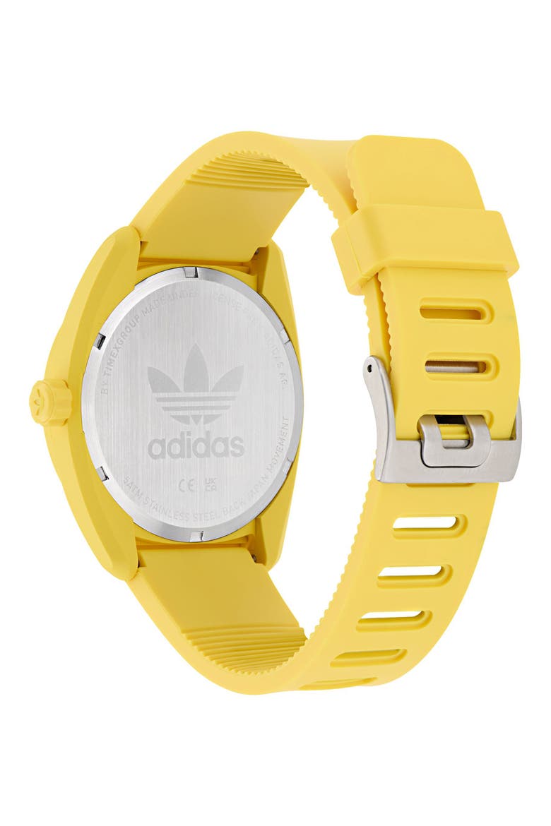 AO Street Resin Strap Watch, Alternate, color, YELLOW