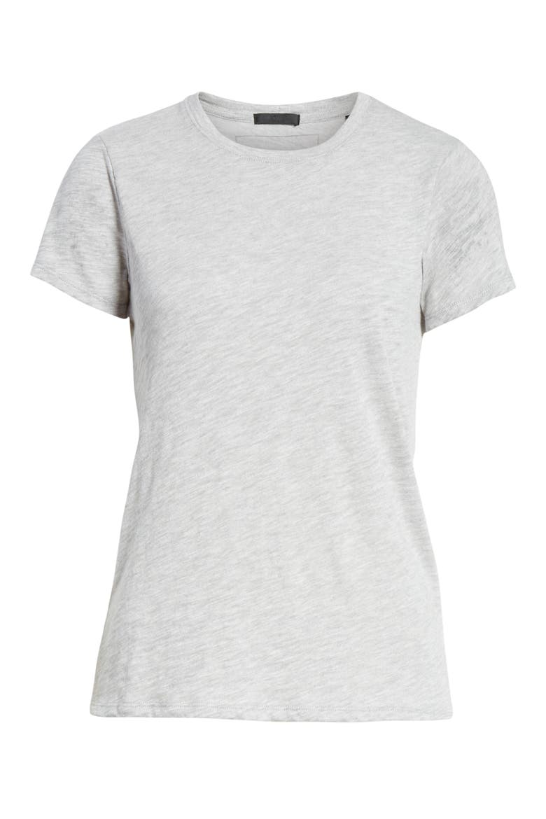 Schoolboy Slub Jersey T-Shirt, Alternate, color, HEATHER GY