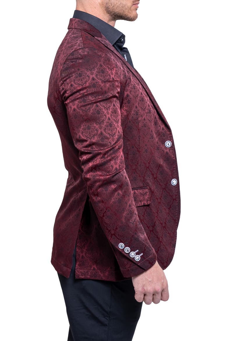 Descartes Ascension2184 Unconstructed Blazer, Alternate, color, RED