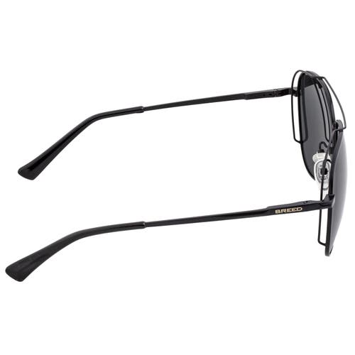 Breed Lyra Polarized Sunglasses In Black/black