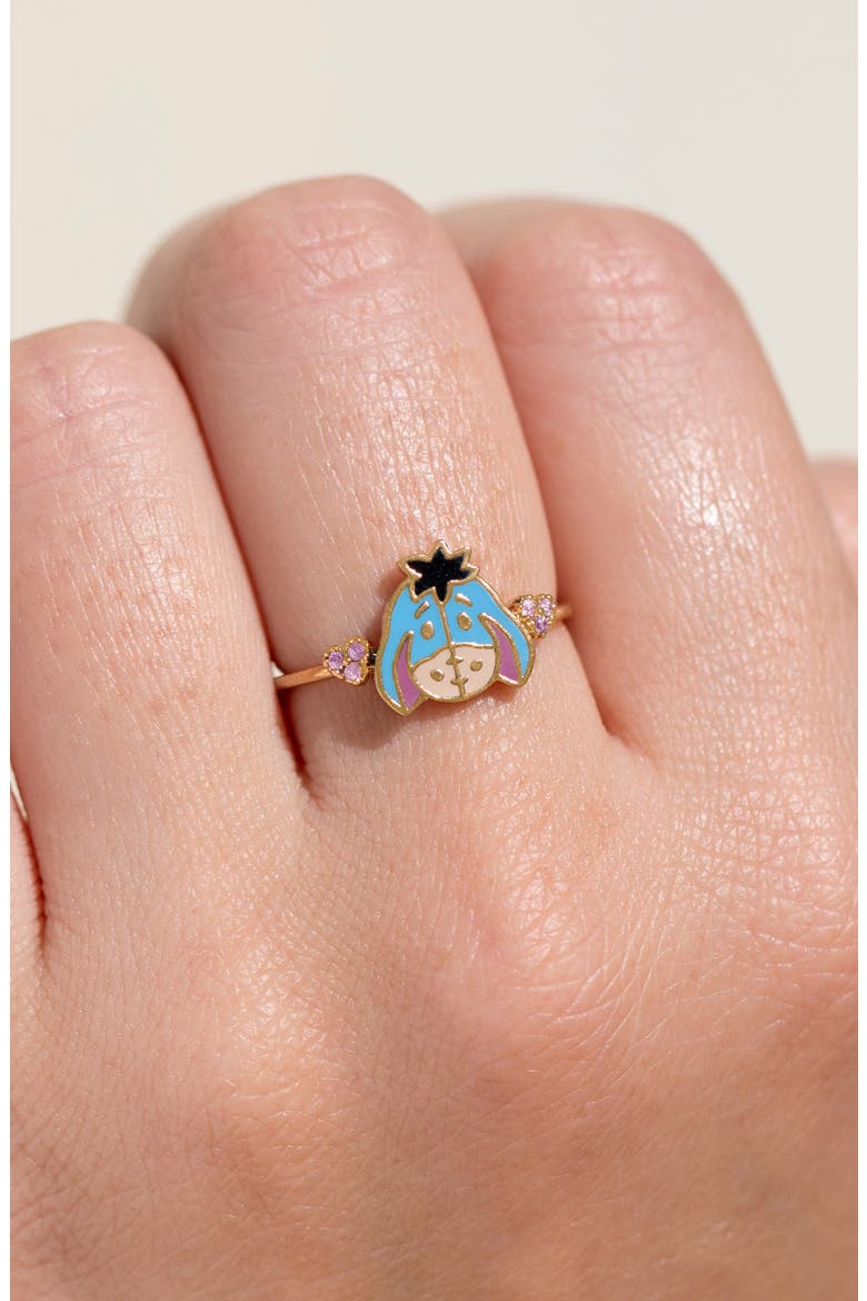 Disney Eeyore Ring, Alternate, color, GOLD