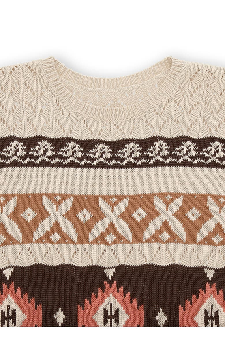 Fortela Achelo Navajo Crochet Suit, Alternate, color, Navajo