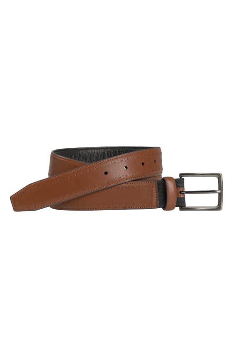 XC4 Perforated Leather Belt