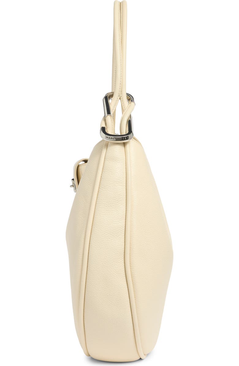 Marc Jacobs Large The Crescent Leather Shoulder Bag, Alternate, color, Cloud White
