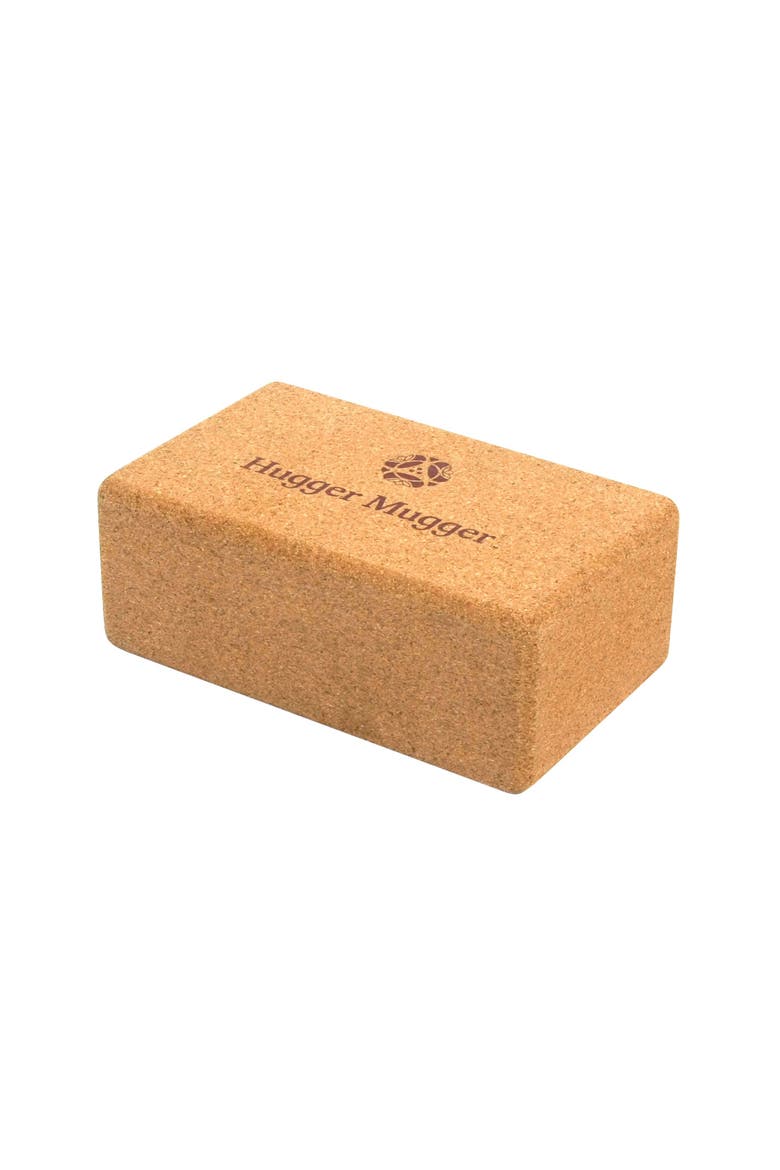 Cork Yoga Block 3.5", Alternate, color, Cork