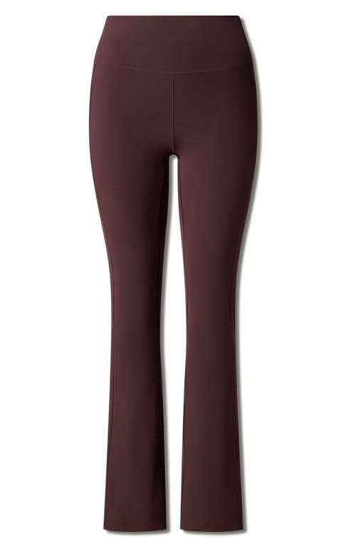 Rhone Revive Pocket Flare Leggings In Brown Berry