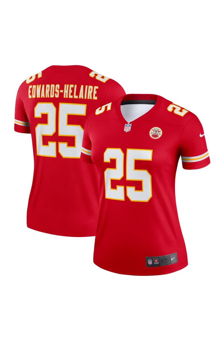 Nike Women's Nike Clyde Edwards-Helaire Red Kansas City Chiefs Legend Jersey, Alternate, color, 