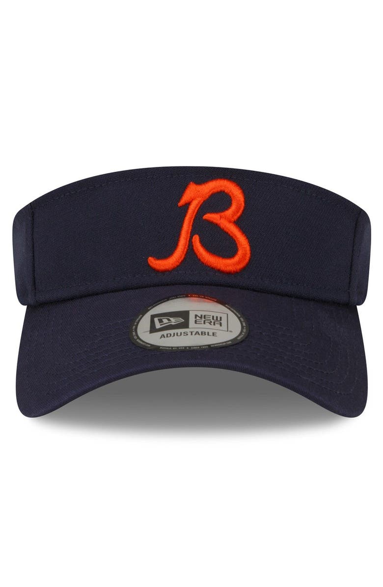 New Era Men's New Era Navy Chicago Bears 2022 Sideline Adjustable Visor, Alternate, color, 